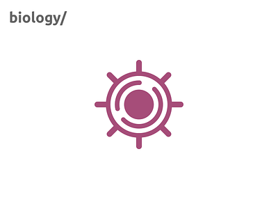 Biology Symbol (~2013) bio biology cell icon symbol