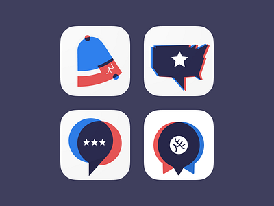 The Response: Unused Icon Concepts icon ios logo political politics