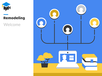 Remodeling: Onboarding Illustration - Welcome