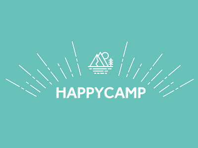 HappyCamp Logo branding logo