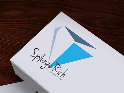 Splurge Rich Logo Concept concierge design logo service vector