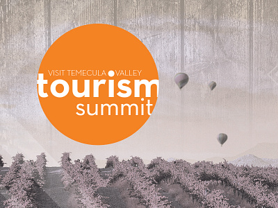 Tourism Summit Invite country invite summit temecula tourism valley vector vineyard wine