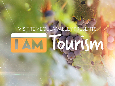 I Am Tourism Campaign campaign logo photography tourism vector vineyard
