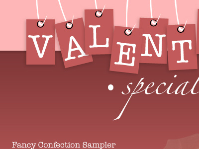 Valentine Special advertisement holiday promotion retail special valentine vector