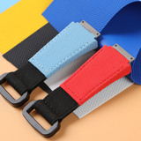 Custom velcro nylon canvas with elastic watch strap fit for Richard Mille  RM 035 030 055 011 067 (Multi-colors)