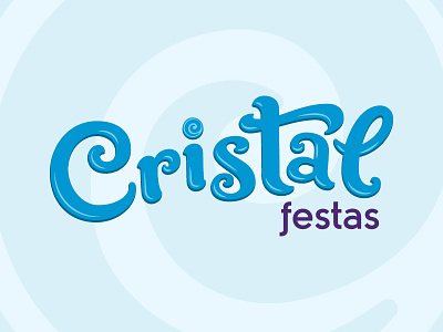 Cristal candy candy store cristal doces festa fun lettering party spiral