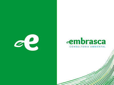 Embrasca Logo ambiental branding ecofriendly ecologia ecology environmental logo monogram