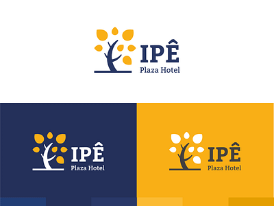 Ipê Plaza Hotel | Branding branding hotel ipê logo symbol tree tree logo