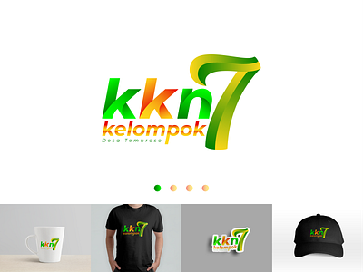 3d Logo Design for KKN Kelompok 7 3d 3dlogo branding graphic design logo logodesign multicolour ui