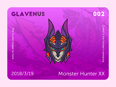 Monster Hunter XX Glavenus hunter monster