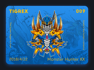 Monster hunter XX Tigrex