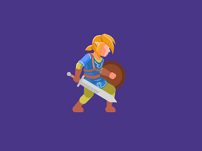The Legend of Zelda Link illustration