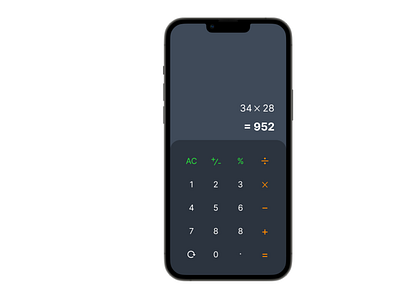 calculator #DailyUI 4