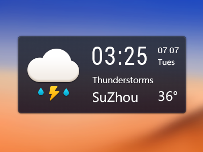 Weather ui