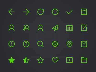 System Icons icon ui