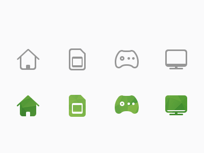 actionbar icons