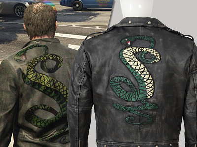 Tunnel Snakes Rule Leather Jacket branding harley quinn jacket