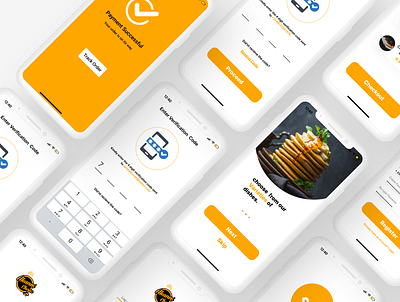 AkanniChops Food Delivery App. branding graphic design ui