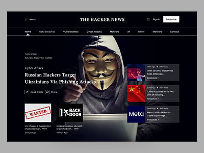 Hacker News UI Design