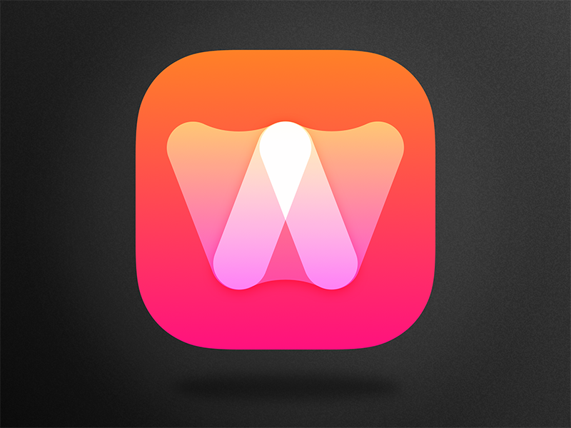 about “W” icon by will on Dribbble