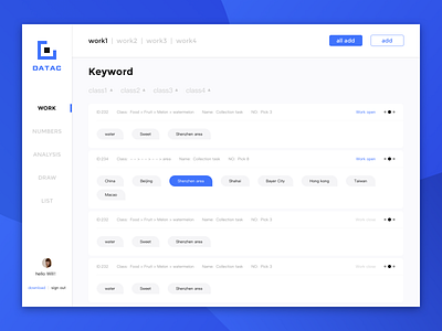 Data Collection Dashboard