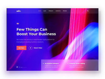 udix — New Figma UI Kit blue figma free freebie home illustration landing marketing page red template theme udix udix2020 ui ui kit ux vector web white