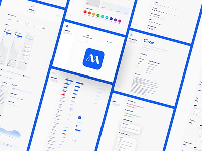 Styleguide Affiliate Network adaptive admin affiliate branding dashboard design design system fileds finance free freebie graphics icon logo styleguide typography web white widgets