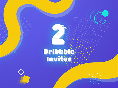 2 Dribbble invites