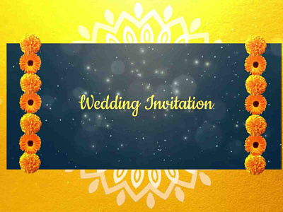 Wedding invitation design 2