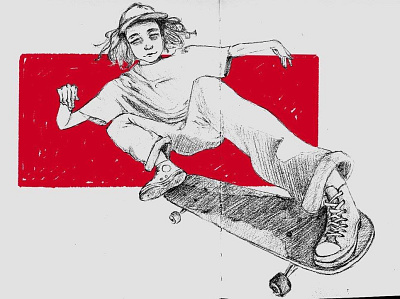 sk8 illustration