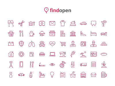 Various Icons - Findopen cylex findopen icons