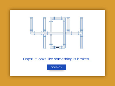 404 error page 404 design error illustration installation pipes webdesign