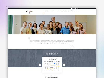 Youpa - homepage design home homepage web design youpa