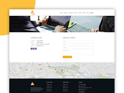 Youpa - Contact contact contact form contact page design web design youpa