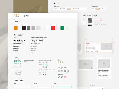 Social Alpha - UI Kit design entrepreneurs innovation interface responsive ui ux web website