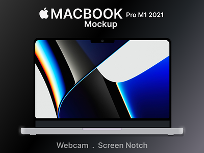 Apple Macbook Pro M1 2021 Mockup apple device figma free iran laptop macbook macbook2021 macbookm1 macbookpro mockup model