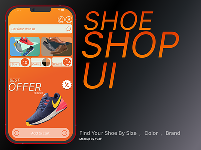 Shoe Shop UI adidas apk app brand branding design figma free iran nike puma shoe shop store ui