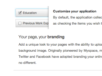 Landing page cliche details product overview startup