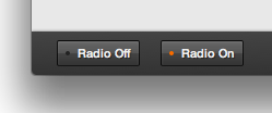 Radio button button radio subtle too subtle way too subtle