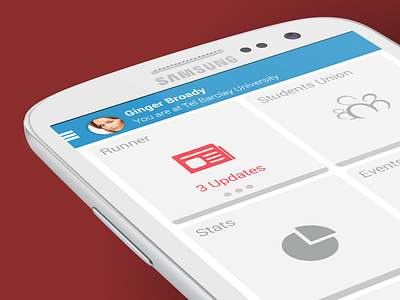 Runner android icon iphone mobile psd social students ui ux
