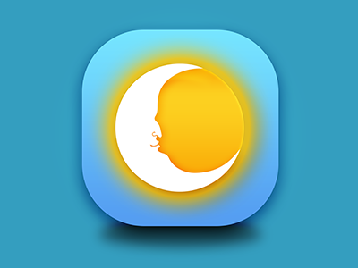 App Icon app icon moon sun