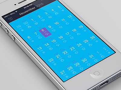 Calendar & Task App alert app calendar event iphone task tasks weather