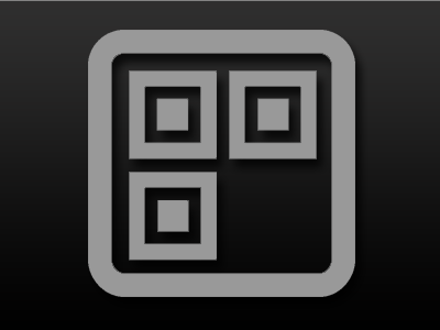 QR Icon icn ipad iphone psd ui ux
