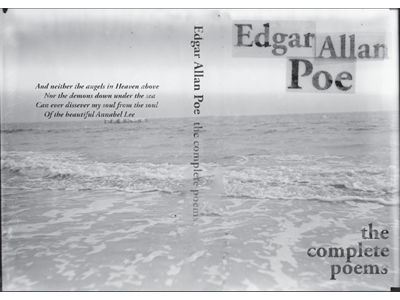 Edgar Allan Poe book cover book cover edgar allan poe poetry publication design