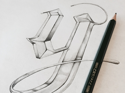 Y branding handlettering logo type