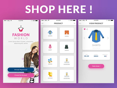 Fashon fashion mobile app mobie app