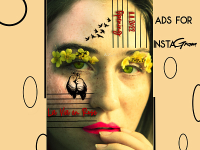 Ad for Instagram (opening date) ads advertising branding canva design designer graphic design ig instagram marketing new post pexlr post template