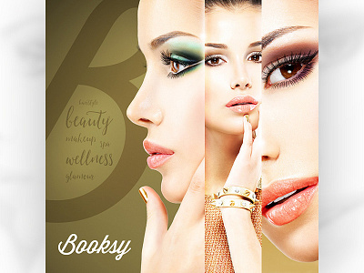 Booksy - FB booksy design facebook fb graphic shot