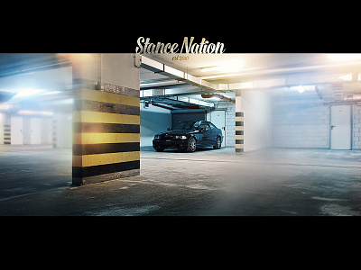 BMW - Stance Nation bmw car cars design graphic photography poster riodejano