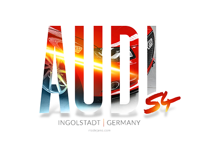 Audi audi car design graphic photography poster riodejano